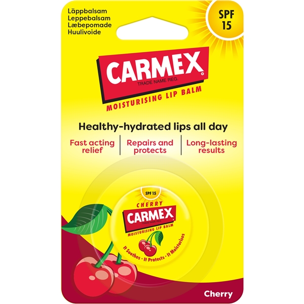 Carmex Cherry Lip Balm Jar Spf 15 (Bild 1 von 3)