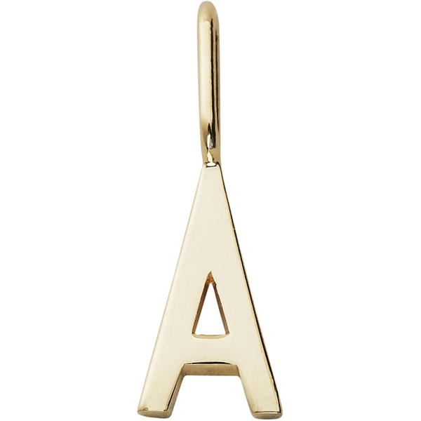 Design Letters Archetype Charm 10 mm Gold A-Z (Bild 1 von 3)