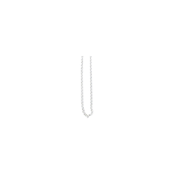 Design Letters Necklace Chain 60 cm Silver (Bild 1 von 2)