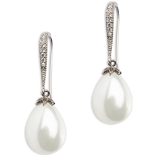 1 set - PEARLS FOR GIRLS Queeny Earring White