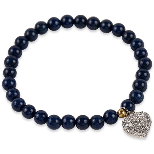 94954-06 PEARLS FOR GIRLS Blue Jade Bracelet (Bild 1 von 2)