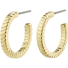 13221-2003 ECSTATIC Square Snake Chain Earrings 1 set