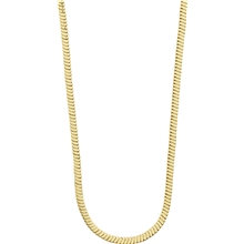 13221-2021 ECSTATIC Square Snake Chain Necklace