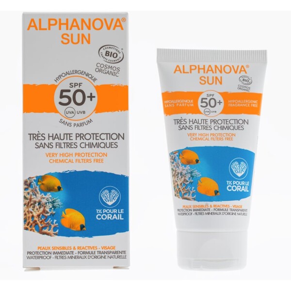 Alphanova Sun Spf 50+ - Face Sensitive Skin (Bild 1 von 2)