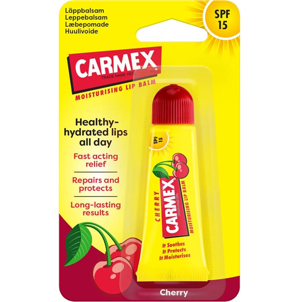 Carmex Lip Balm Cherry Tube SPF15 (Bild 1 von 3)