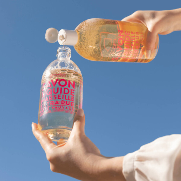 Liquid Marseille Soap Refill Wild Rose (Bild 3 von 3)