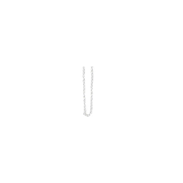 Design Letters Necklace Chain 45 cm Silver (Bild 1 von 2)
