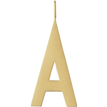 Design Letters Archetype Charm 30 mm Gold A-Z