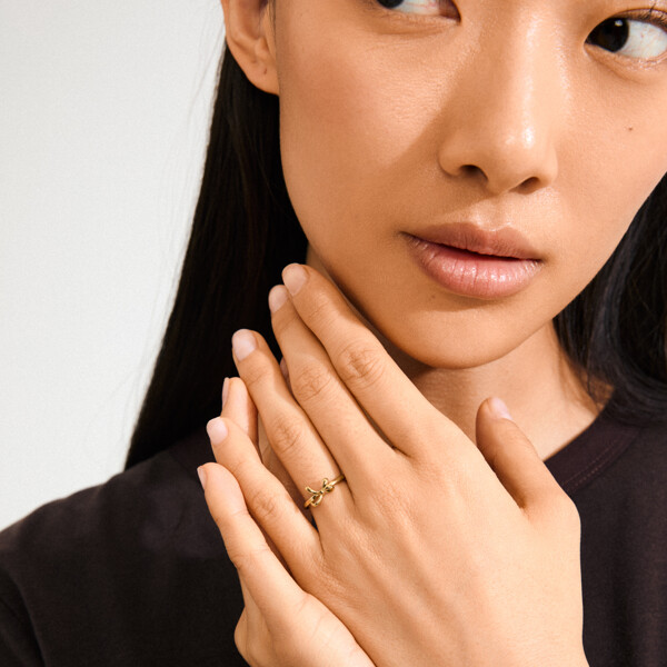63253-2014 Lulu Bow Stack Ring (Bild 2 von 3)