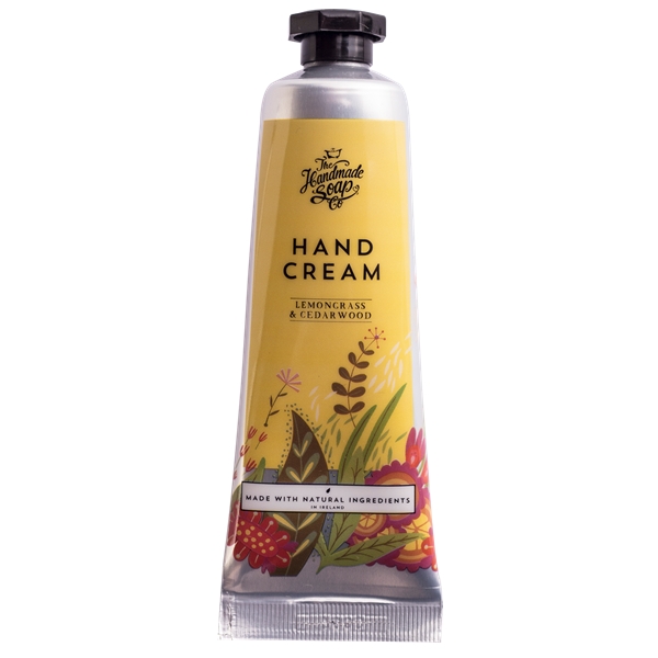 Hand Cream Tube Lemongrass & Cedarwood