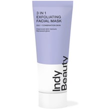 Indy Beauty 3 In 1 Exfoliating Facial Mask 75 ml