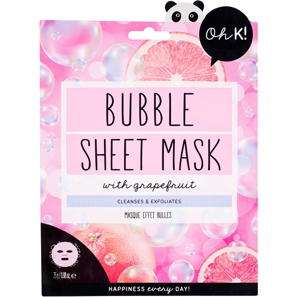 Oh K! Bubble Mask with Grapefruit (Bild 1 von 3)