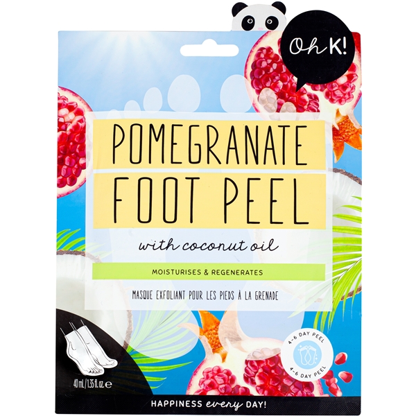 Oh K! Pomegranate Foot Peel with Coconut Oil (Bild 1 von 4)