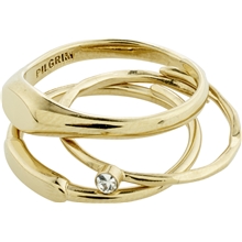 13221-2004 ECSTATIC Stackable Rings 3 In 1 Set