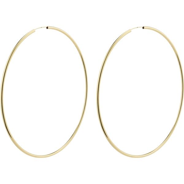 28232-2043 APRIL Gold Mega Hoop Earrings (Bild 1 von 3)