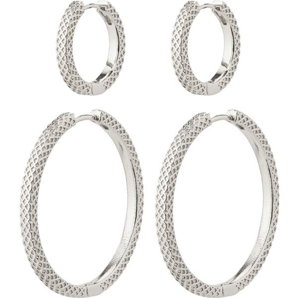 10233-6003 PULSE Earrings Silver 2-In-1 Set (Bild 1 von 5)
