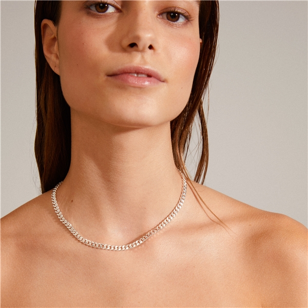 11233-6011 HEAT Chain Silver Necklace (Bild 6 von 10)