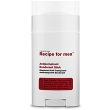 Recipe For Men Antiperspirant Deodorant Stick