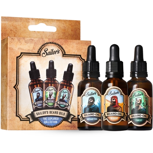 Sailor's Beard Oils - The Explorer Collection (Bild 1 von 3)