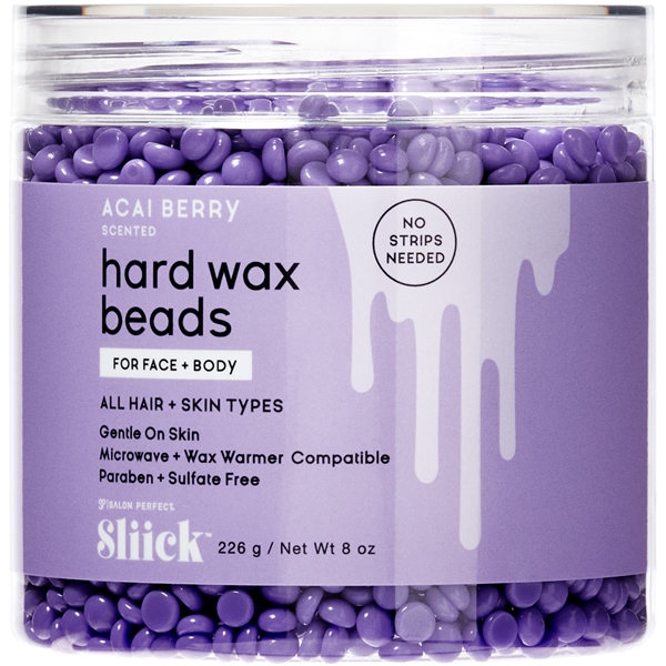 Sliick Hard Wax Beads - Acai Berry (Bild 1 von 6)