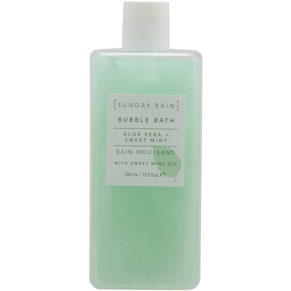 Sunday Rain Aloe & Sweet Mint Bubble Bath (Bild 1 von 3)