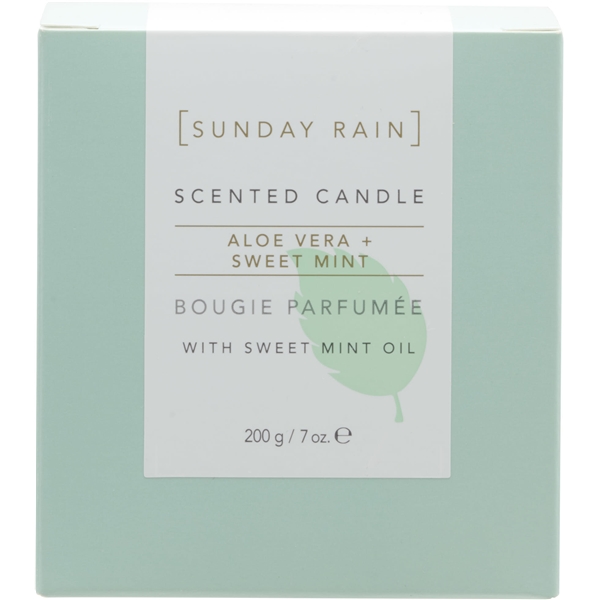 Sunday Rain Aloe & Sweet Mint Candle (Bild 4 von 5)