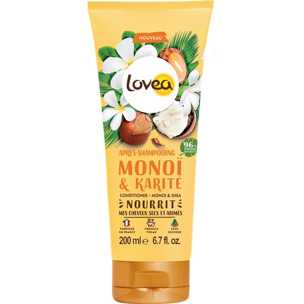 Lovea Monoï & Shea Conditioner - Dry damaged hair