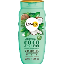 Lovea Coco & Green Tea Shampoo - All hair types